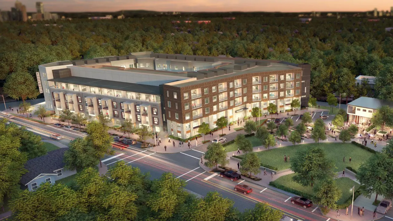 Edgewood/Candler Park Station TOD (Spoke) By TSW Landscape Studio, Atlanta