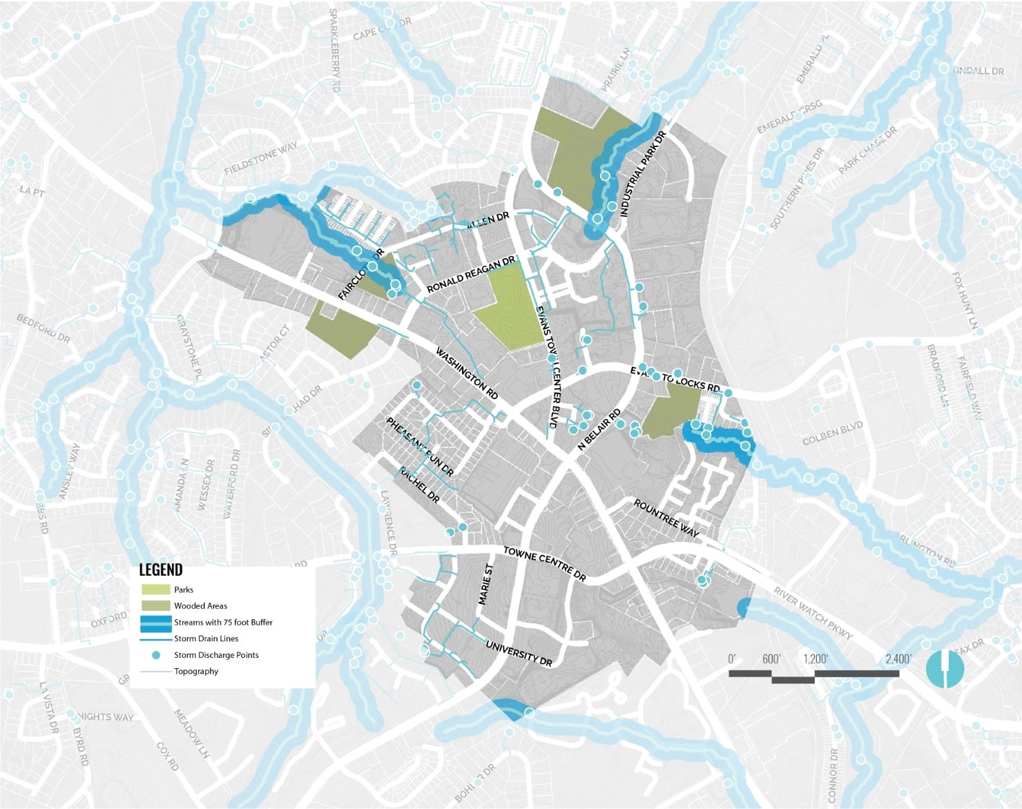 Evans Town Center - Urban Design Plan