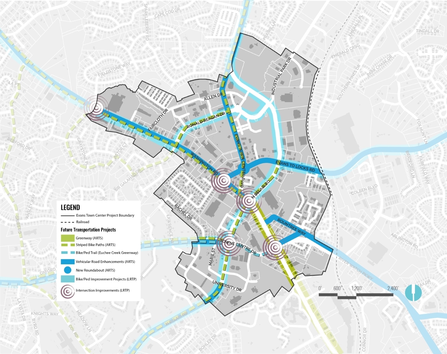 Evans Town Center - Urban Design Plan