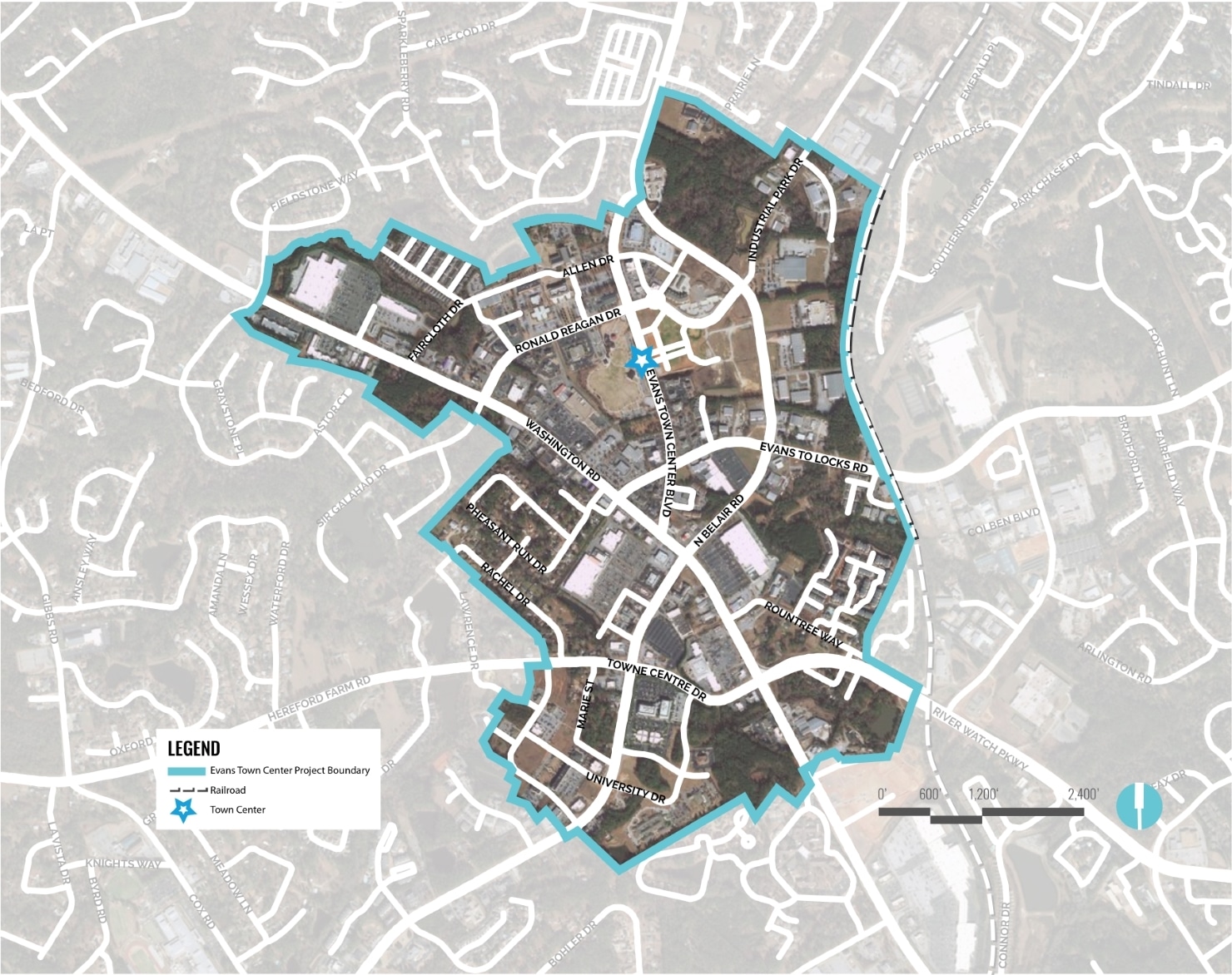 Evans Town Center - Urban Design Plan