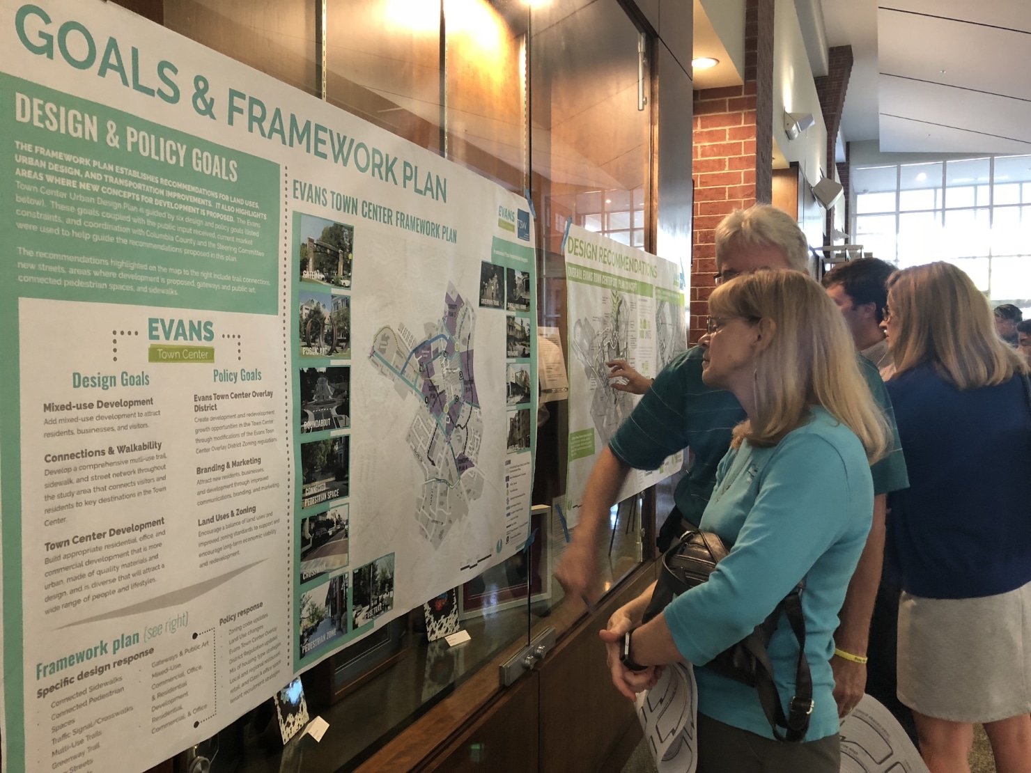 Evans Town Center Urban Design Plan - TSW Planning Architecture Landscape Architecture, Atlanta