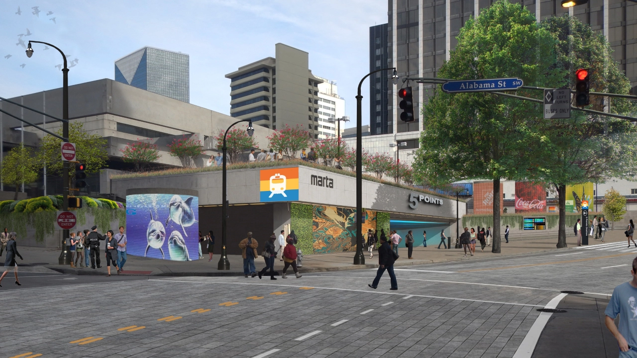 Five Points Station Schematic Concepts