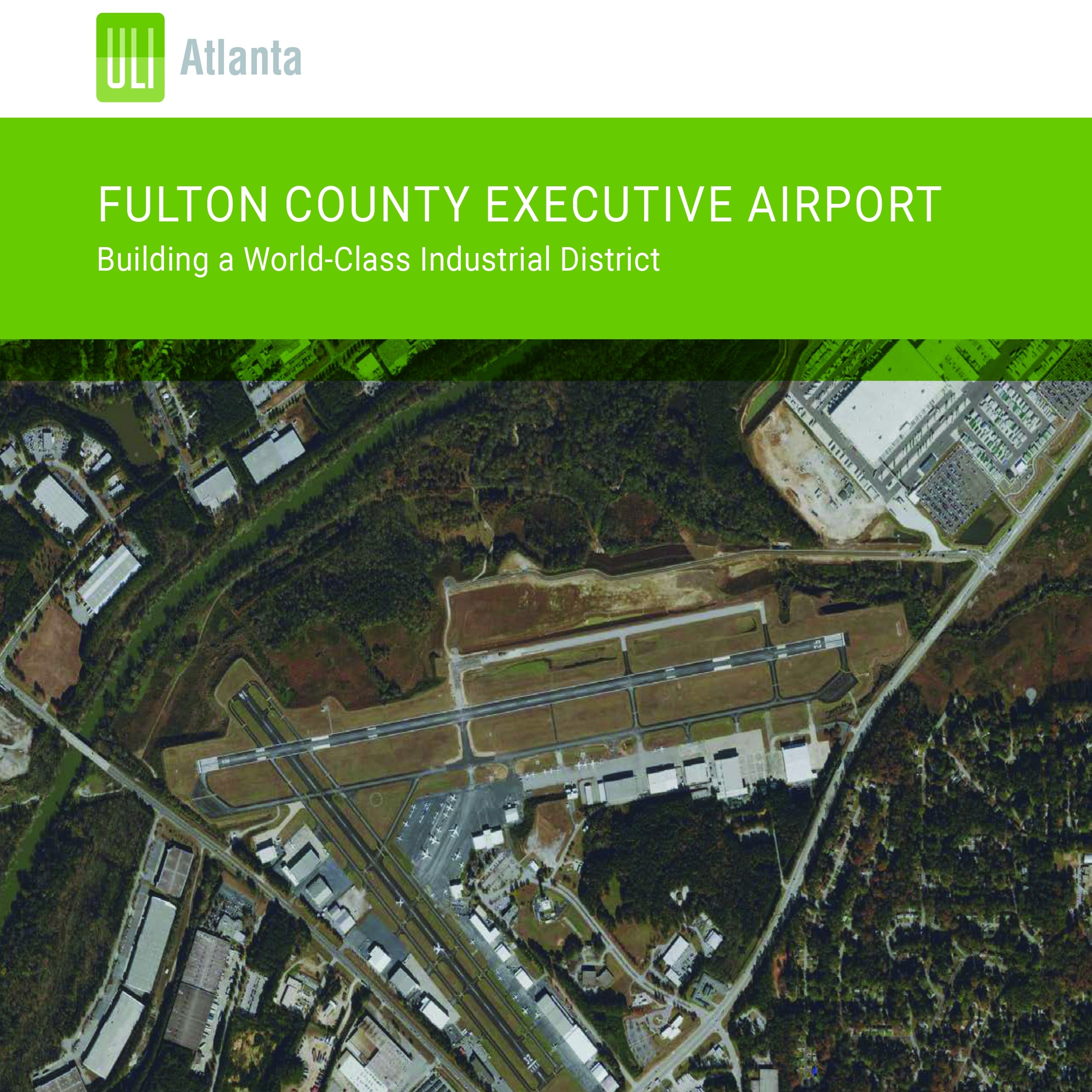 Recap of ULI Atlanta's Fulton County Executive Airport Technical Advisory Panel