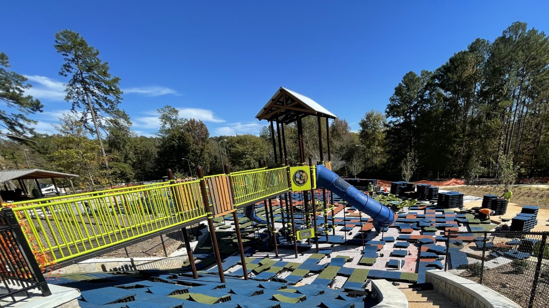 Wrapping up Construction at George Pierce Park