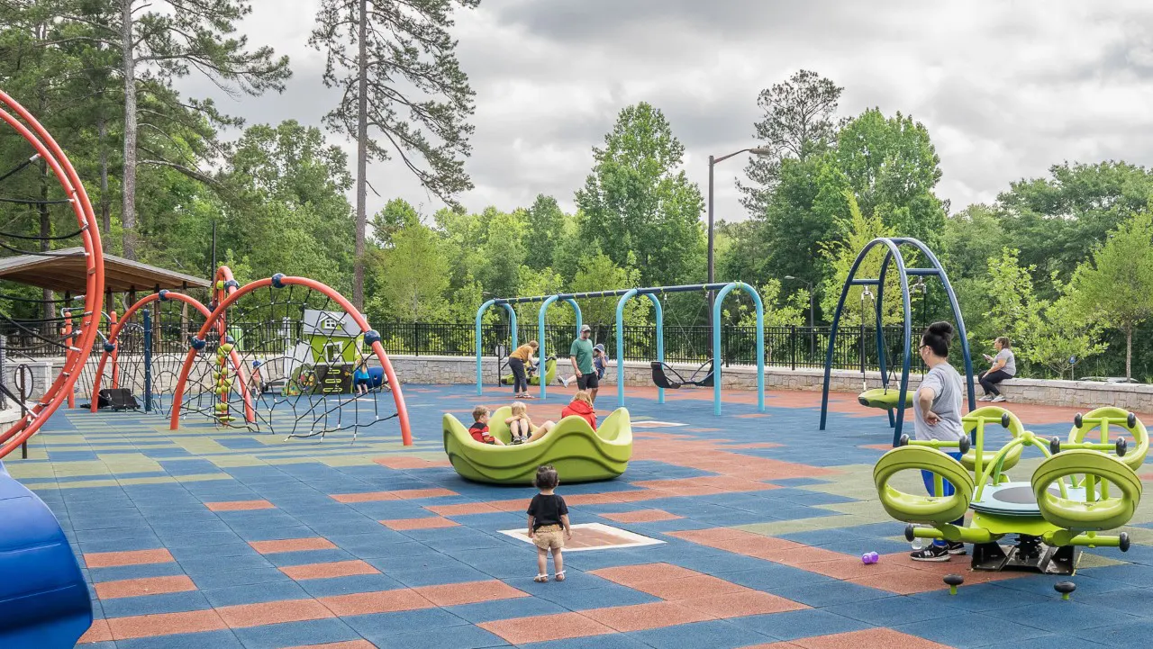 George Pierce Park Playground By TSW, Atlanta