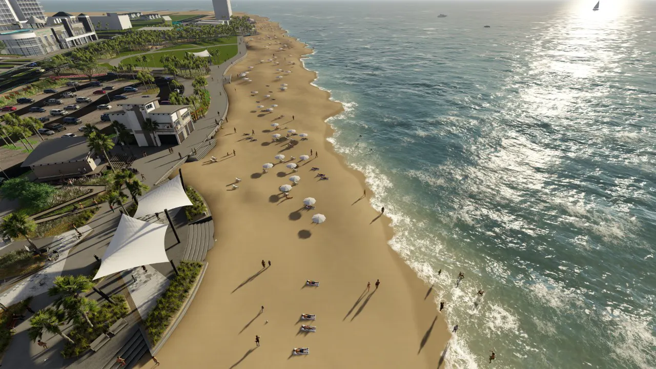 Gulf Place Public Beach Master Plan