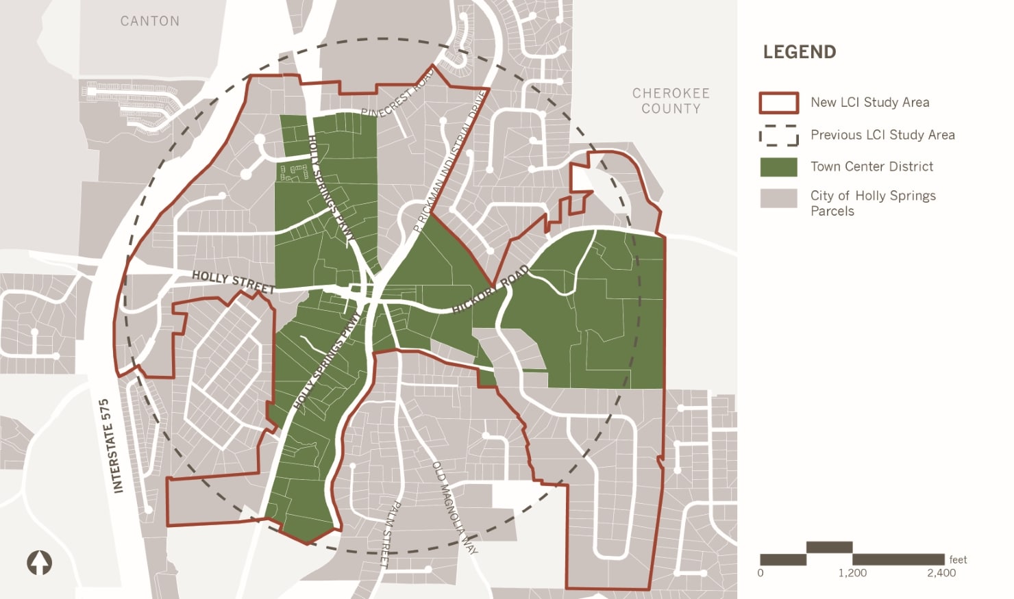 Envision Holly Springs // Holly Springs LCI - TSW Planning Architecture Landscape Architecture, Atlanta