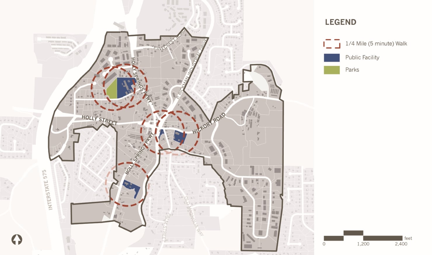 Envision Holly Springs // Holly Springs LCI - TSW Planning Architecture Landscape Architecture, Atlanta