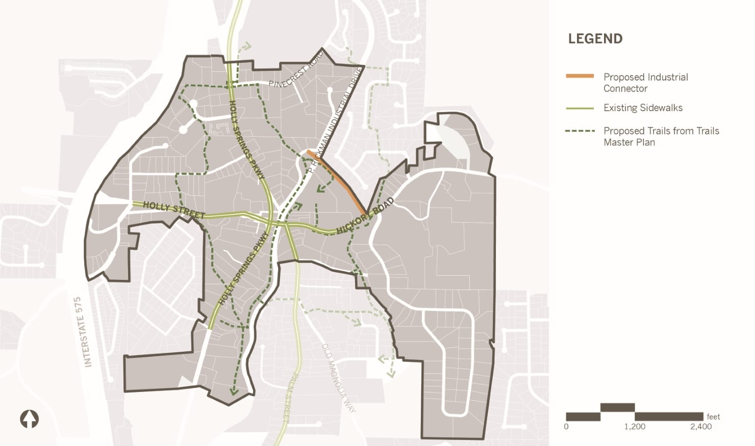 Envision Holly Springs // Holly Springs LCI - TSW Planning Architecture Landscape Architecture, Atlanta