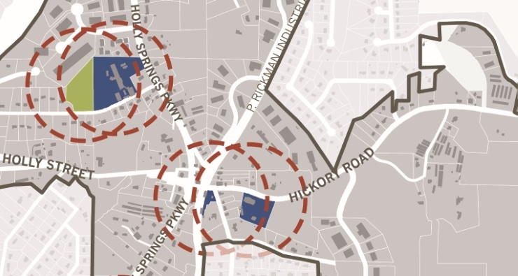 Envision Holly Springs // Holly Springs LCI - TSW Planning Architecture Landscape Architecture, Atlanta