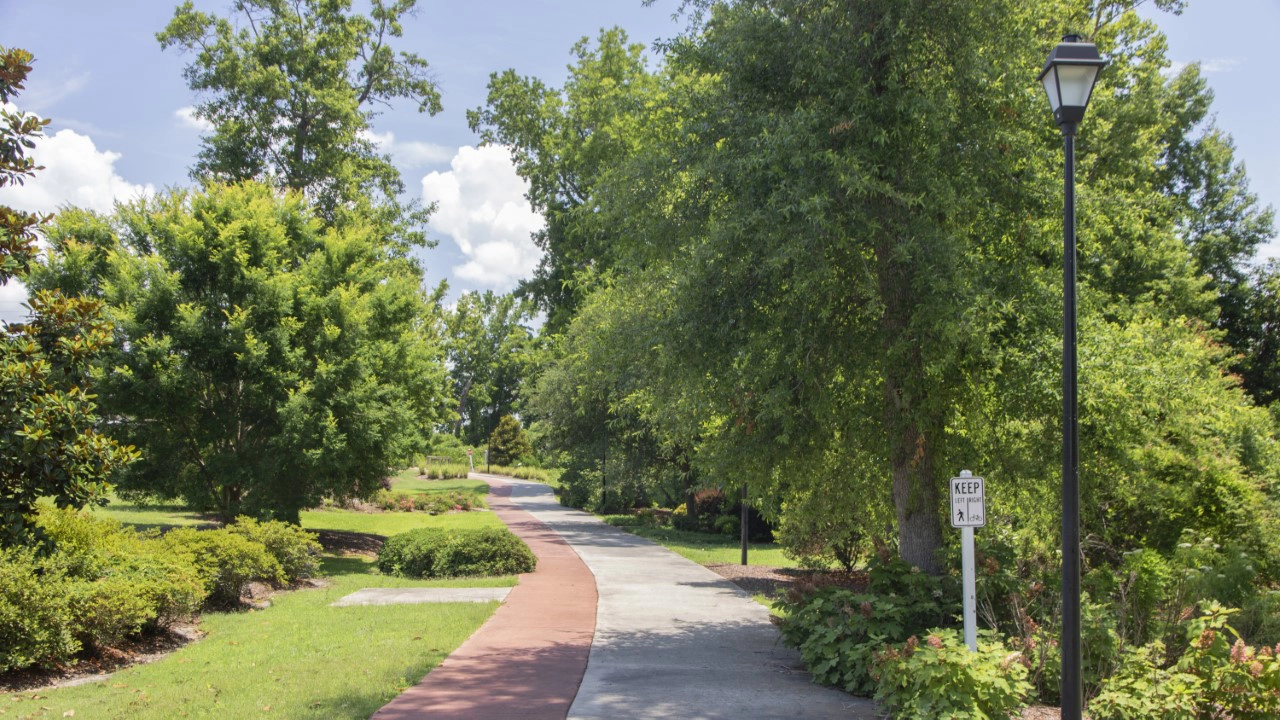 TSW Design, Town & Gown Planning, Downtown Statesboro Master Plan, path
