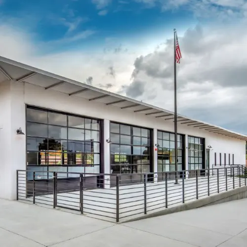 TSW Design - Jonesboro Firehouse Renovation- Planning, Architecture Landscape, Architecture