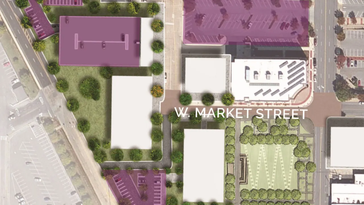 by TSW, Atlanta - Computer Generated Graphic depicting parking