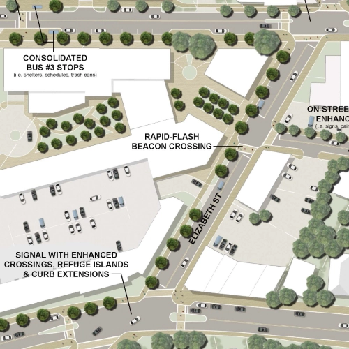 TSW Design, Transportation Planning, Krog Lake Elizabeth North Highland Transportation Strategy