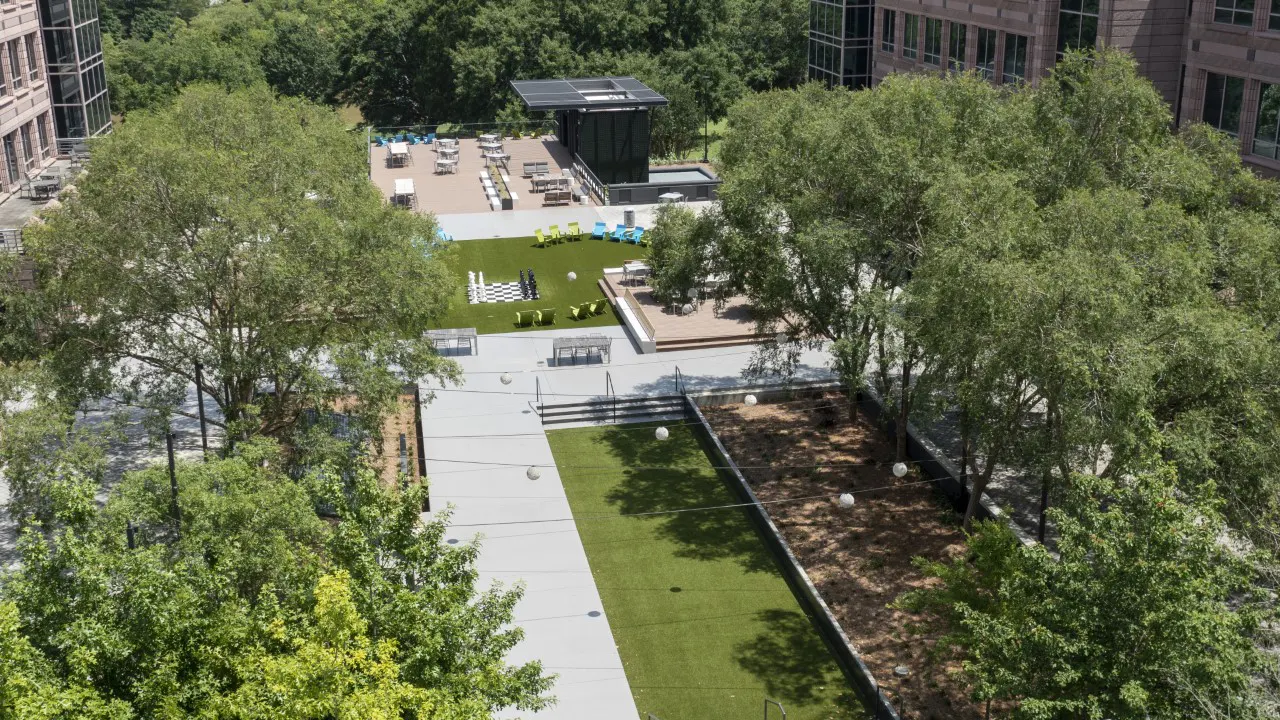 Lenox Park Office Campus by TSW Landscape Studio, Atlanta