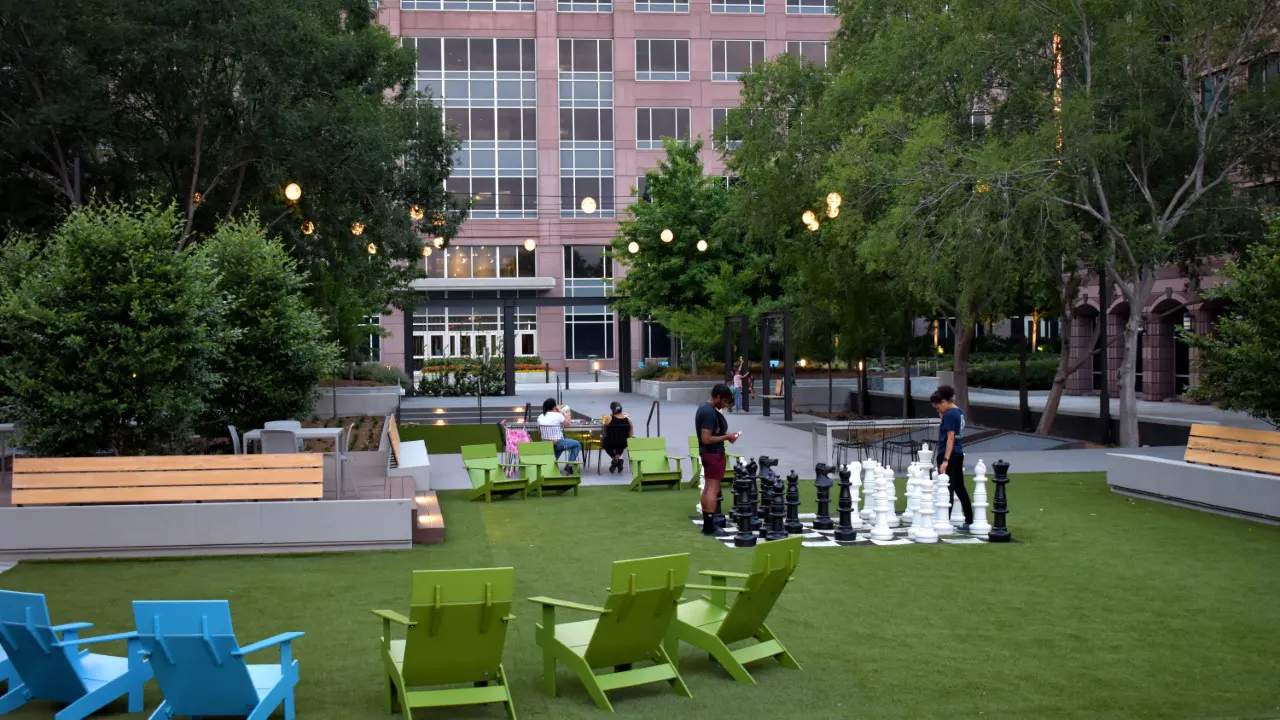 Lenox Park Office Campus by TSW Landscape Studio, Atlanta