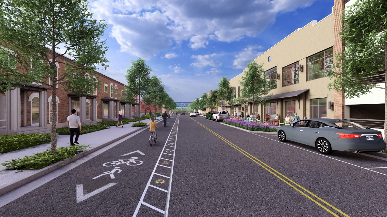 TSW Design, Town & Gown Planning, Maryville Downtown Master Plan, Harper Avenue