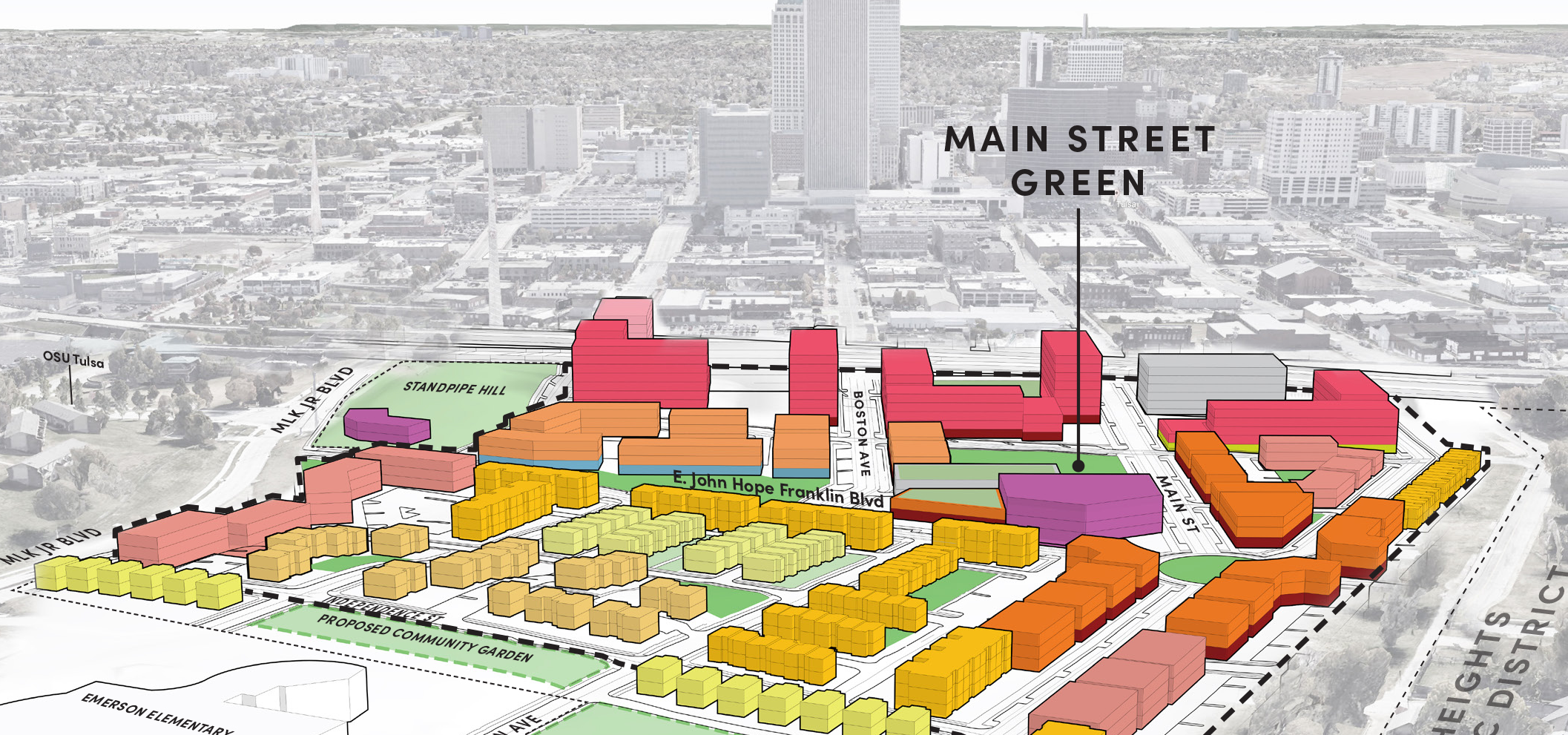 TSW Partner Project, Kirkpatrick Heights/Greenwood Master Plan: Our Legacy Tulsa Receives National Award from APA