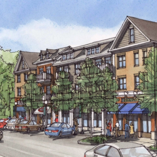 North Hill Street Redevelopment Plan, By TSW, Atlanta