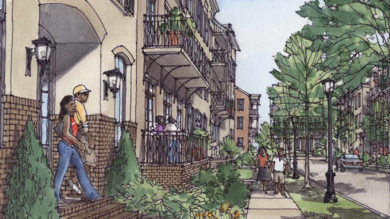 North Hill Street Redevelopment Plan