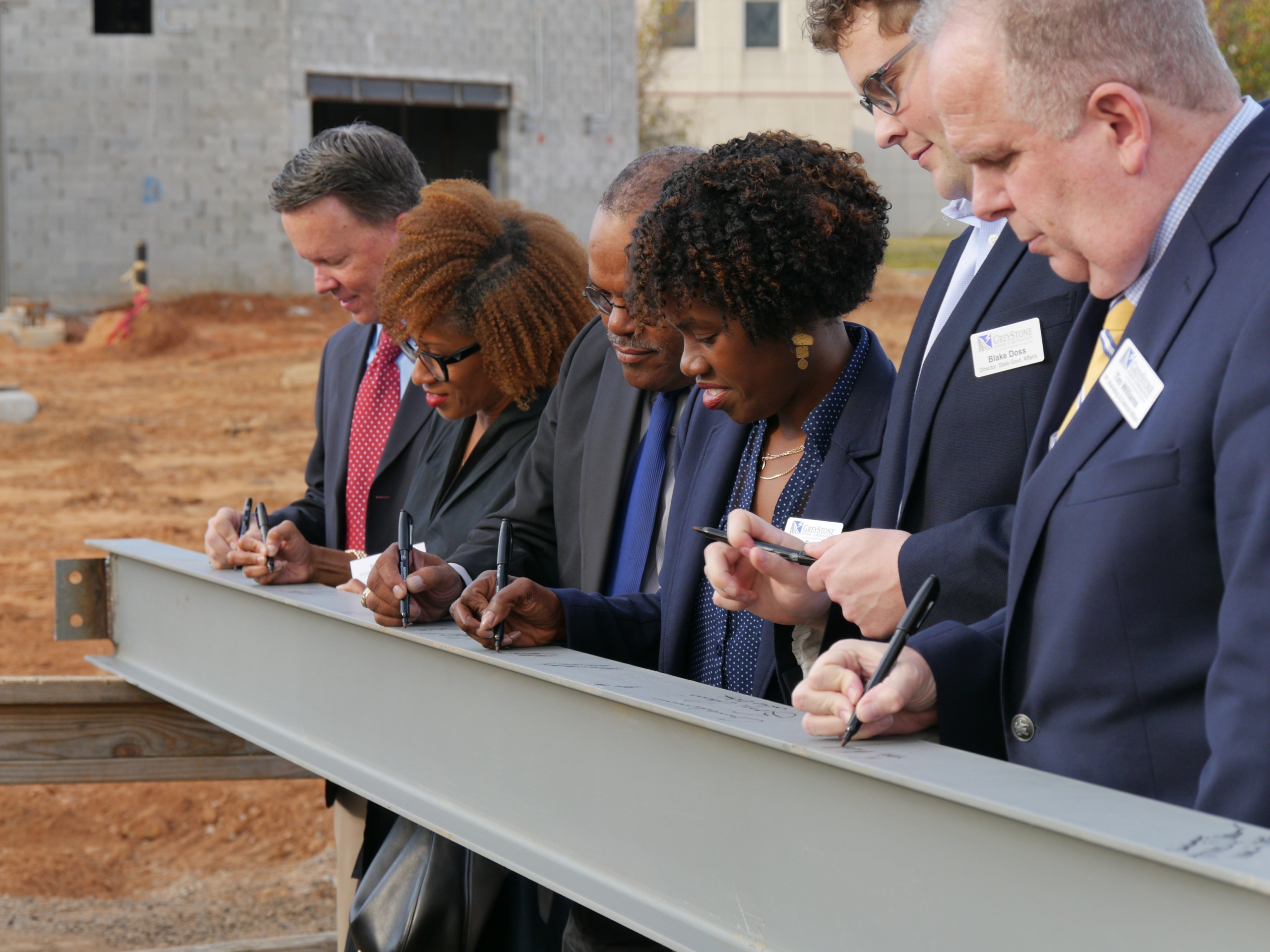 Douglasville Downtown Greenspace Topping Off Ceremony