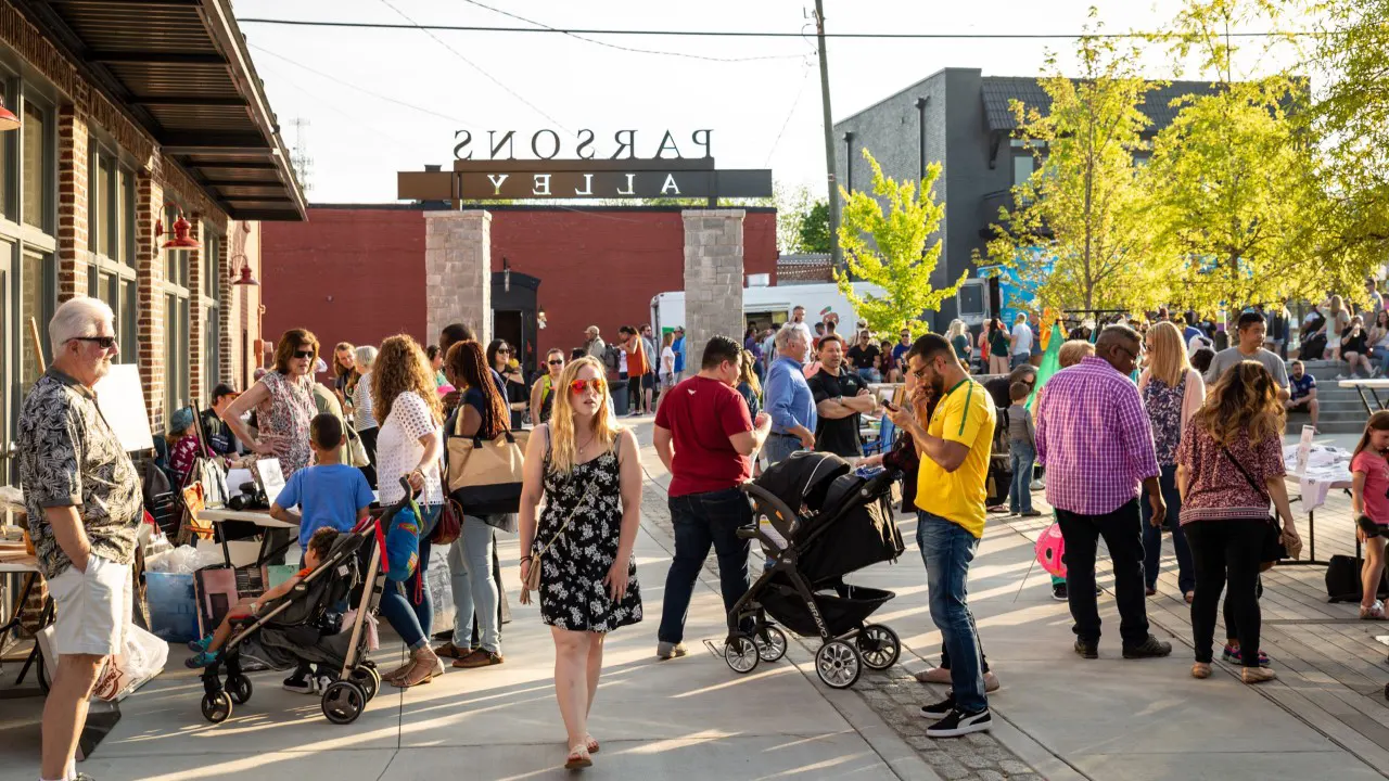 Parsons Alley - The Block By TSW Landscape Architects, Atlanta