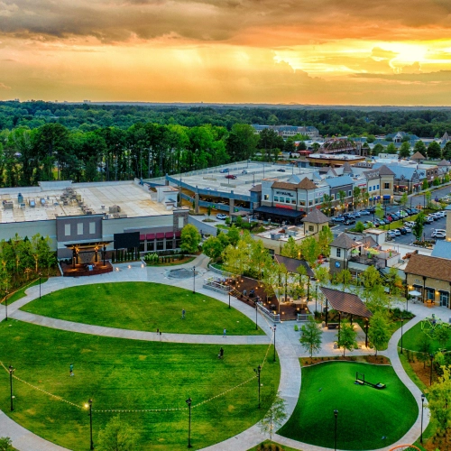 Peachtree Corners Town Center Park, by the Architecture and Landscape Architecture Studios at TSW