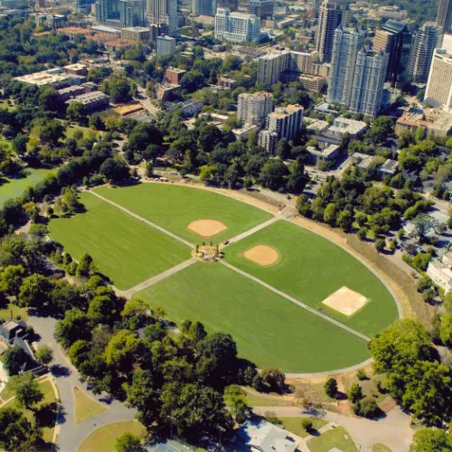 TSW, Atlanta, Landscape Architecture Studio Project, Park & Trail Design - The Active Oval at Piedmont Park