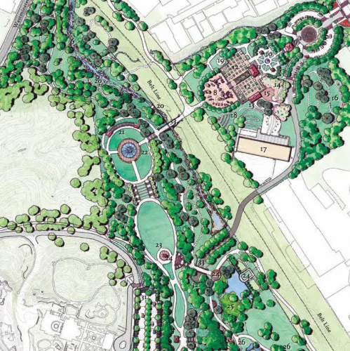 Piedmont Park North Woods Master Plan - TSW Planning Architecture Landscape Architecture, Atlanta