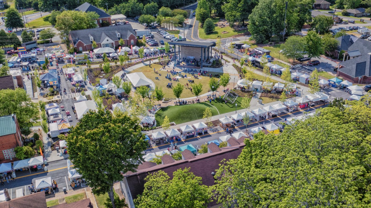 Powder Springs Amphitheater Building