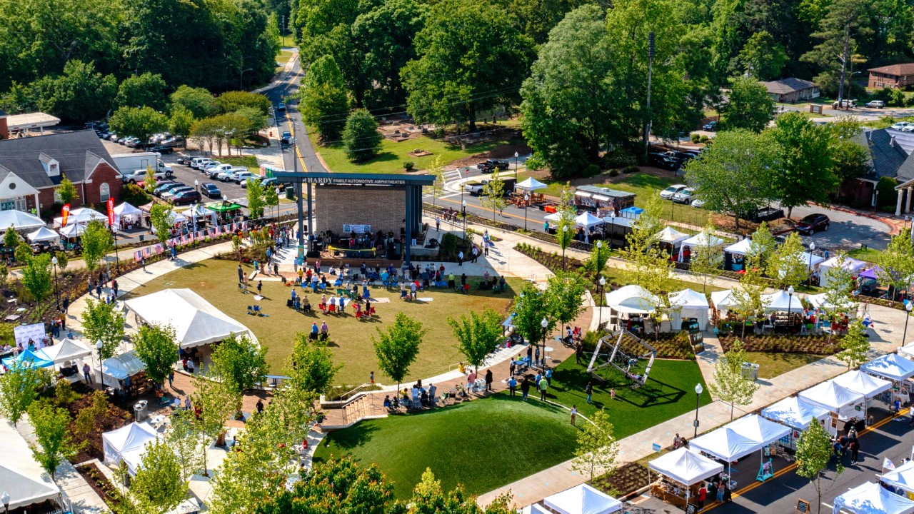 Powder Springs Amphitheater Building