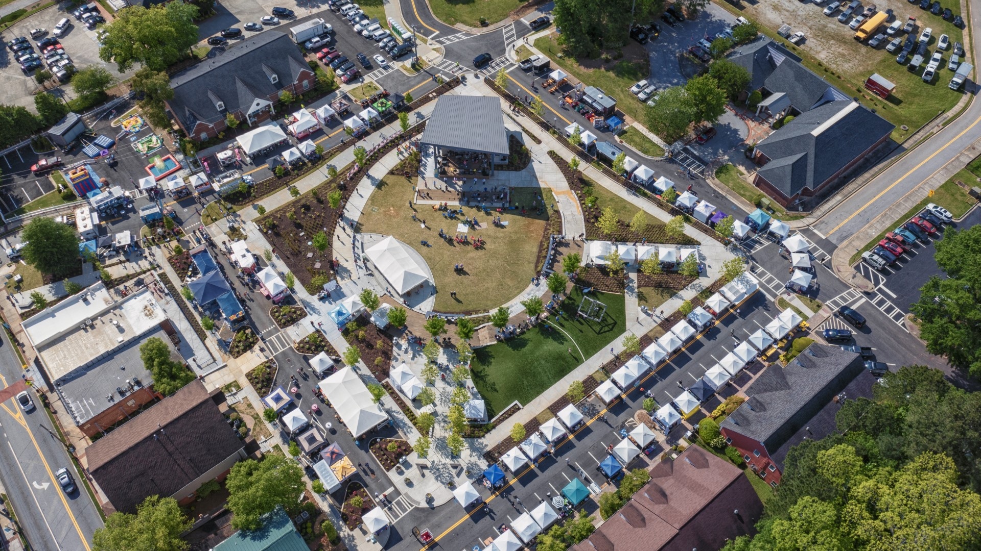 TSW City of Powder Springs Town Green & Gateway Sign