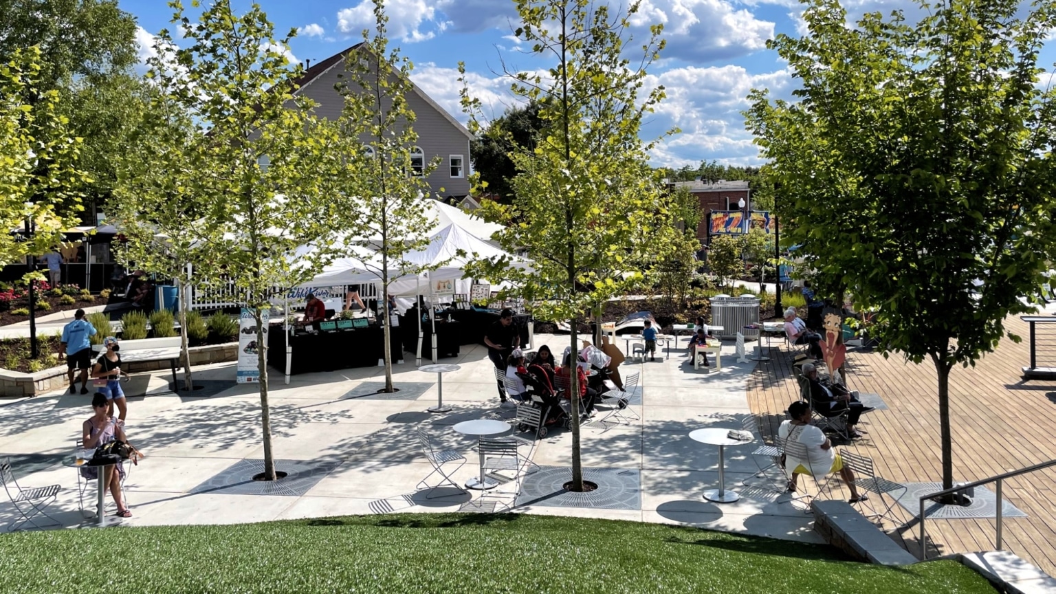 TSW City of Powder Springs Town Green & Gateway Sign