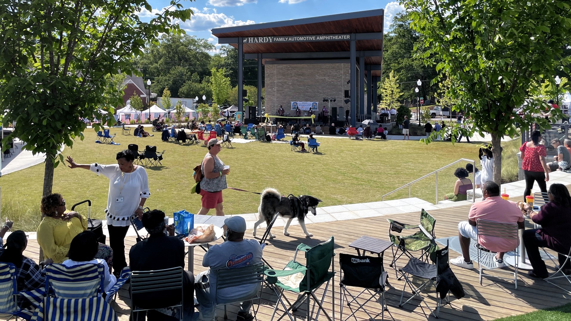 Powder Springs Amphitheater Building