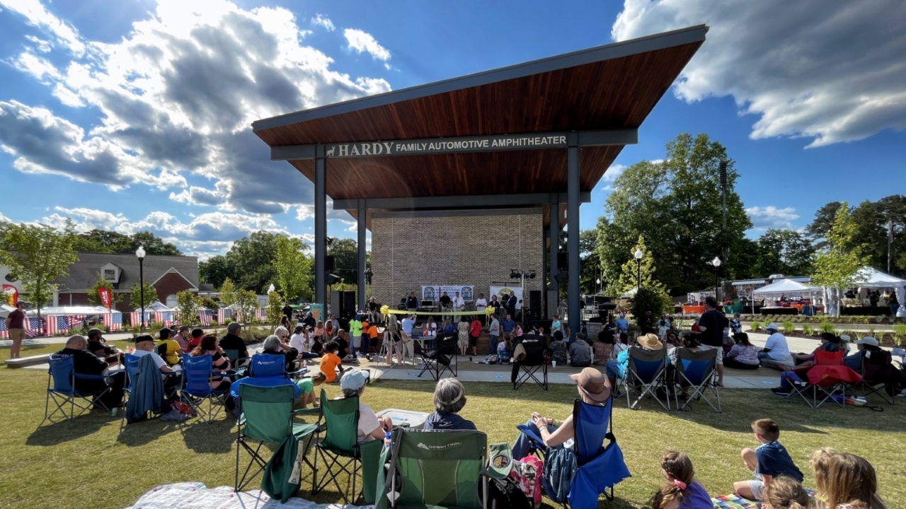 Powder Springs Amphitheatre Building