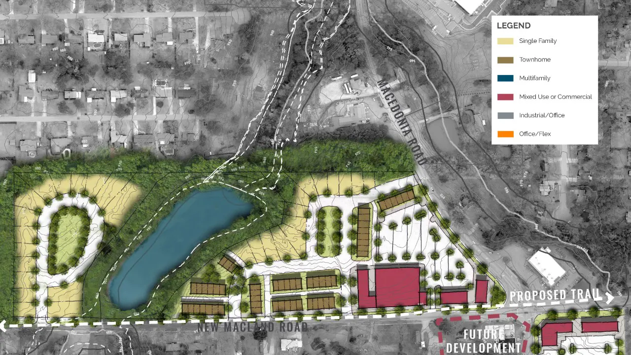 Powder Springs LCI by TSW, Atlanta - Partial Master Plan