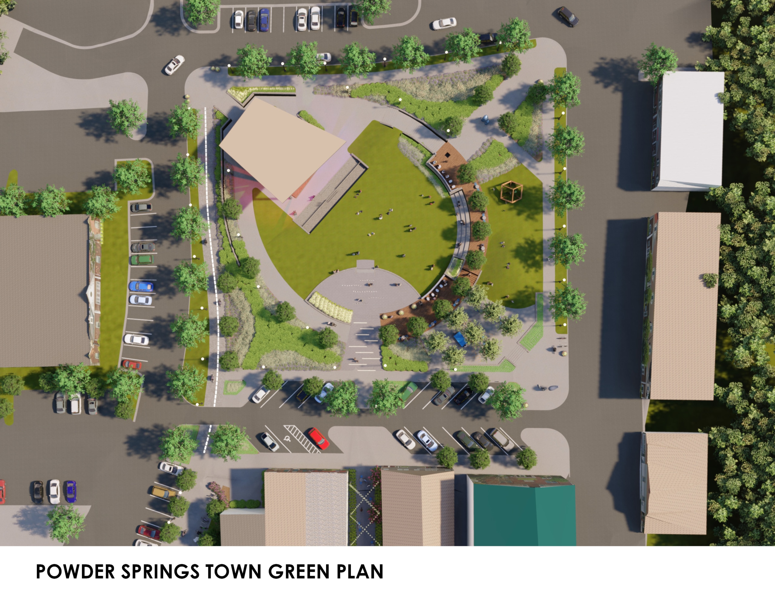 Powder Springs Receives ARC Development of Excellence Award - TSW Planning Architecture Landscape Architecture, Atlanta