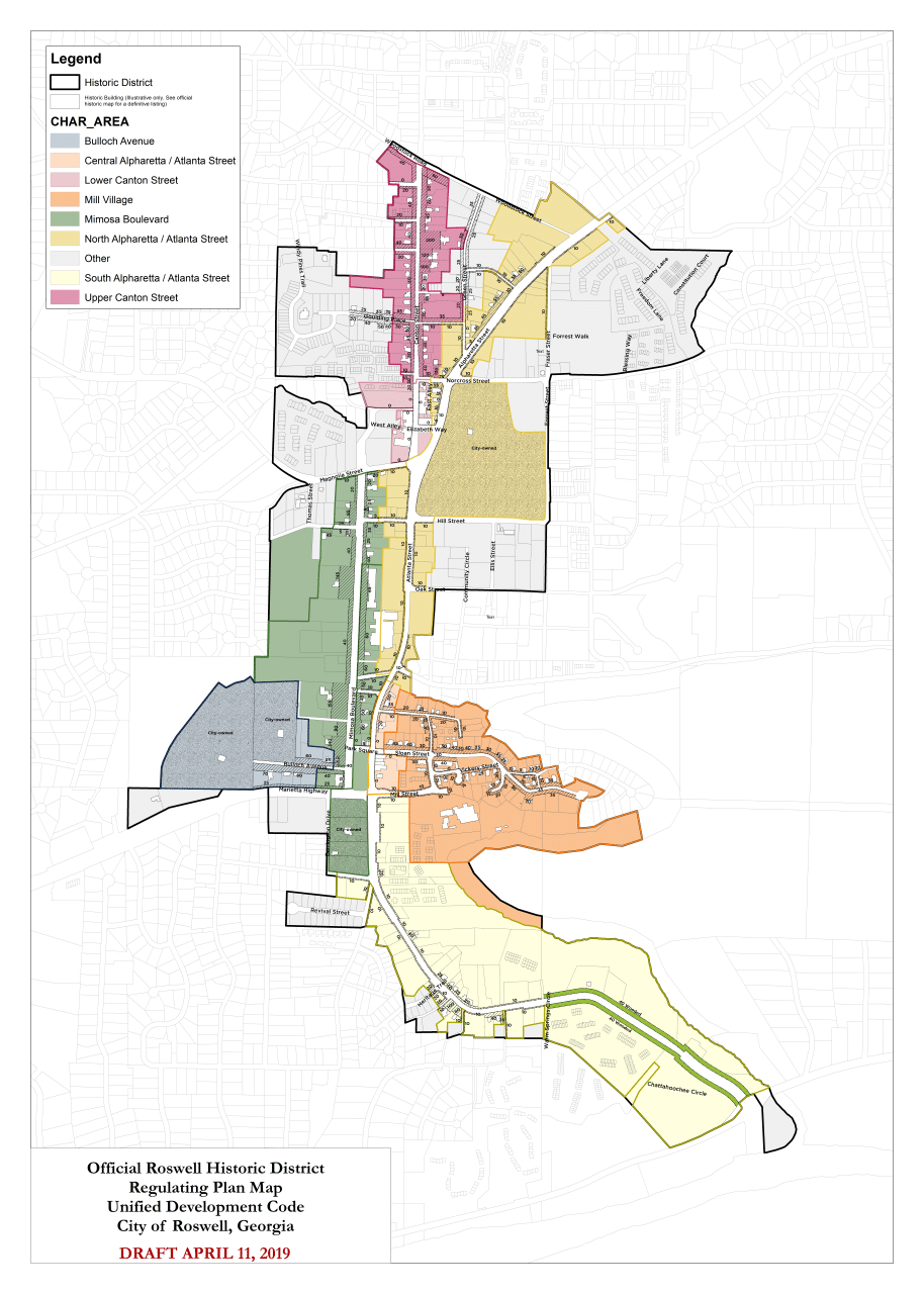 Roswell Historic District Master Plan