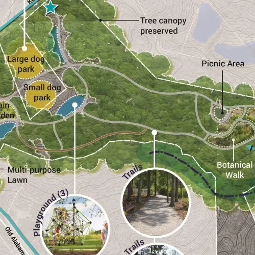 Innovative and Tailored Design Solutions: The TSW Project Experience - Atlanta, Parks Master Planning - SW Cherokee County Parks & Trails Plan