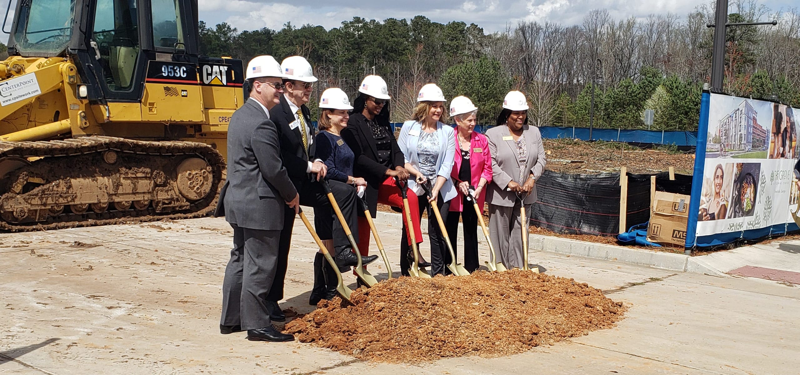 Snellville's The Grove at Towne Center Groundbreaking