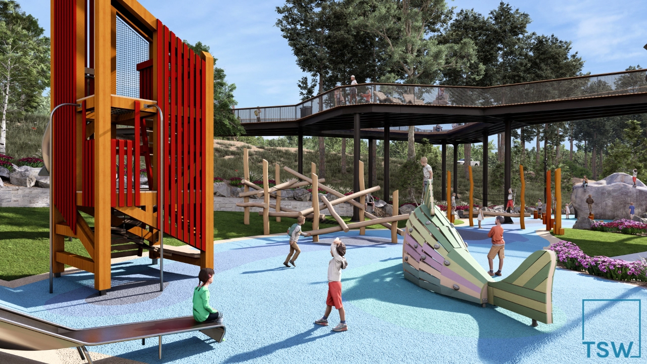 South Canton Park Woodend Fish Play Equipment
