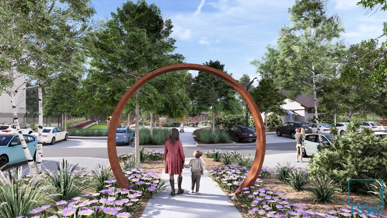 South Canton Park - Art Entry