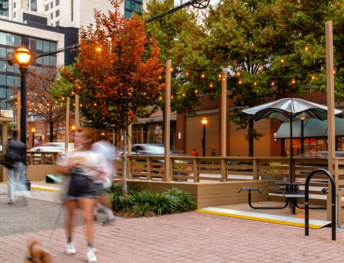 Spring Street and West Peachtree Parklet Design