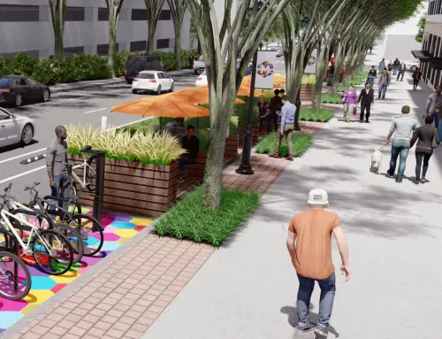 Spring Street and West Peachtree Parklet Design