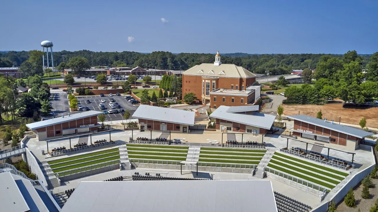 Stockbridge Amphitheater, Design by TSW, Atlanta