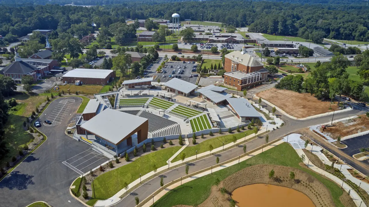 Stockbridge Amphitheater, Design by TSW, Atlanta