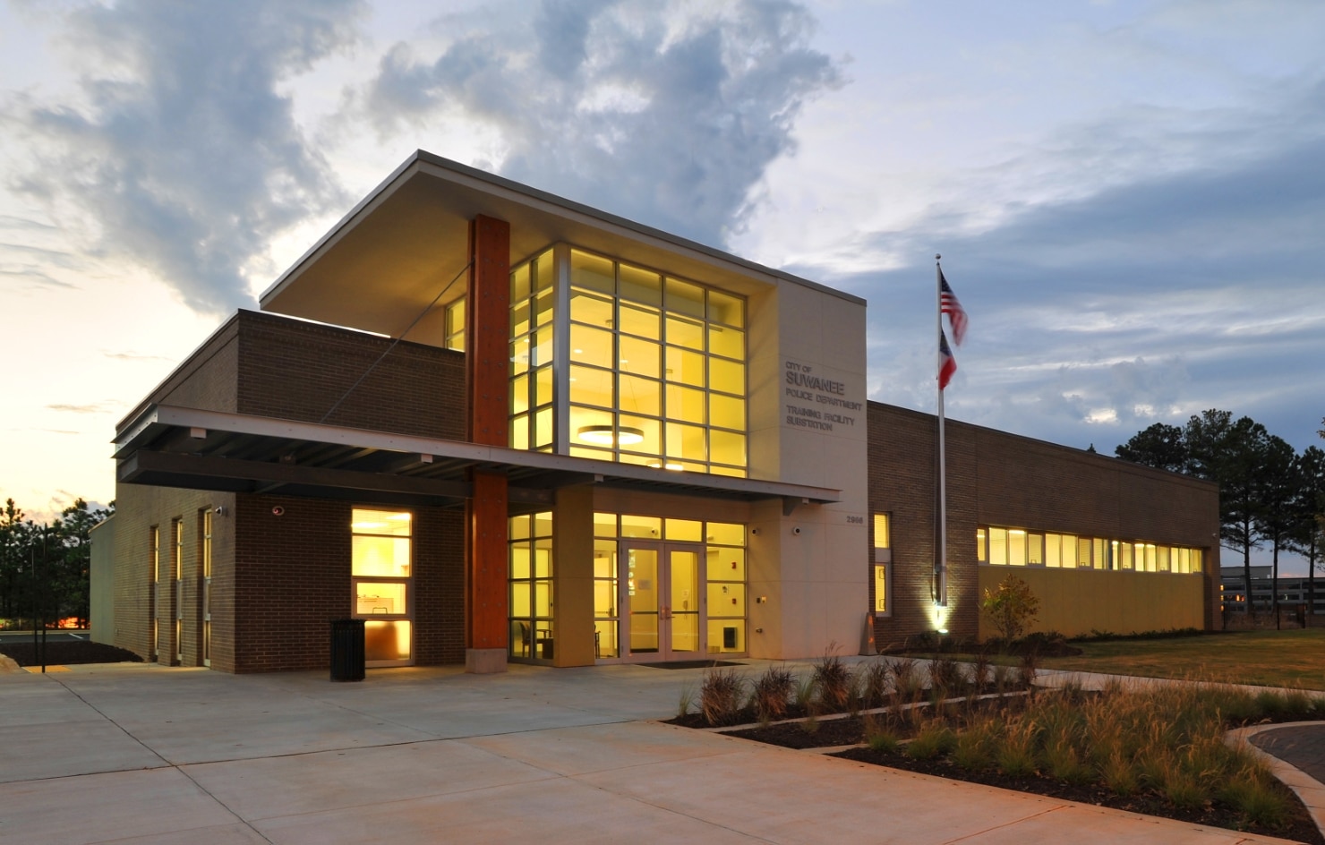 Suwanee Police Substation - TSW Planning Architecture Landscape Architecture, Atlanta