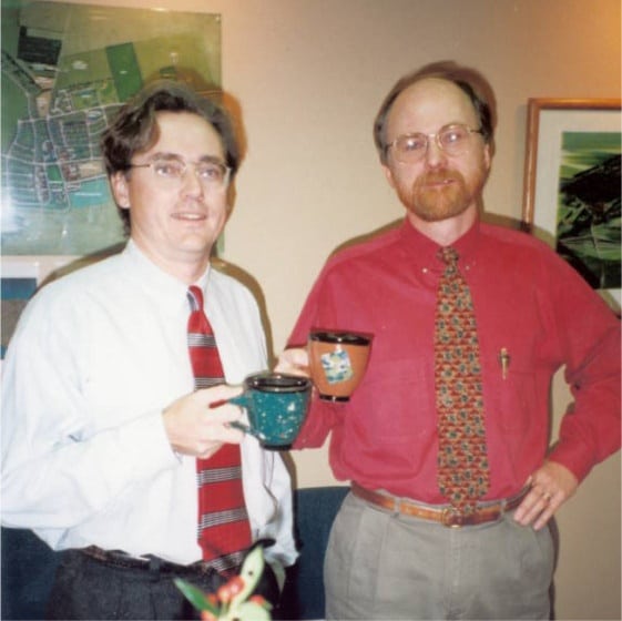 Jerry Spangler (left) and Bill Tunnell (right)