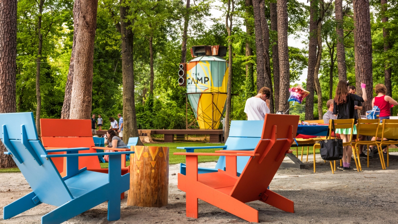 The Camp at the Works - Outdoor Gathering Area