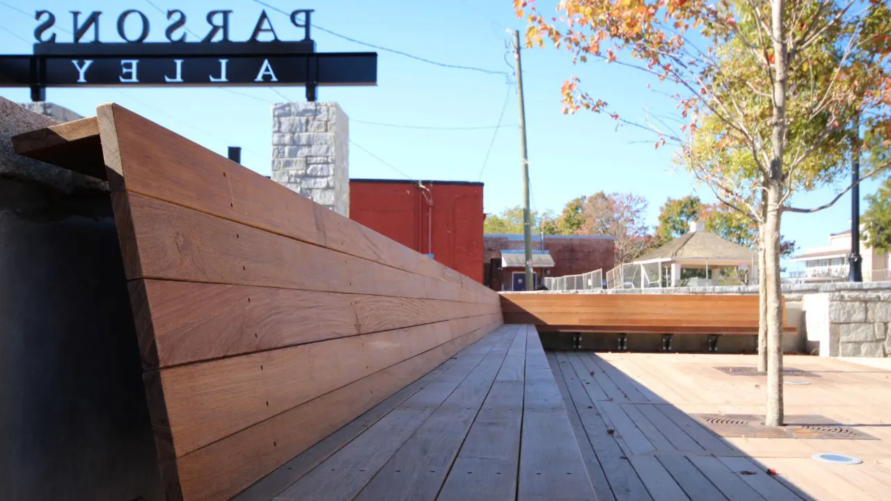 Parsons Alley Signage Gateway by TSW, Atlanta